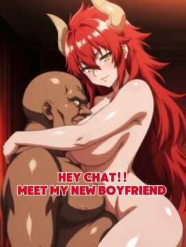1boy 1girl ai_generated bedroom bedroom_sex blowjob blowjob_face breasts cum cum_in_pussy cum_on_body dragon_girl fat_male female horns huge_ass huge_breasts indoors light-skinned_female netorare nipples ntr penis_between_breasts red_hair riding riding_penis sex tagme video virtual_youtuber vtuber yellow_eyes zentreya