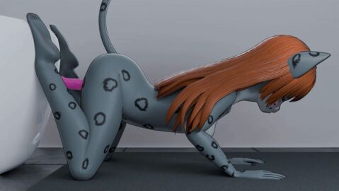 1girls 3d animated anthro bathroom digital_media_(artwork) dildo dildo_in_pussy dildo_insertion felid female female_only gif mammal momo_(monarquis) monarquis naked nude pantherine penetration pussy sex_toy sex_toy_in_pussy sex_toy_insertion snow_leopard solo vaginal_penetration