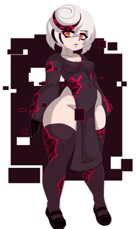 1girls aged_up breasts child_bearing_hips female female_only floating kratkyneo posing posing_for_the_viewer sage_(sonic_frontiers) simple_background solo sonic_(series) thick_thighs wide_hips