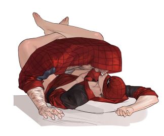 deadpool gay lkikai male male/male male_only marvel marvel_comics peter_parker spider-man spider-man_(series) wade_wilson