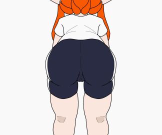 1girls animated ass ass_on_face back_view big_ass big_butt facesitting facesitting_pov fat_ass fat_butt female female_only fully_clothed hip_attack huge_ass huge_butt inkling inkling_girl kaori_(splatoon) nintendo orange_hair pov pov_facesitting pussy solo splatoon thick_ass thick_butt visible_pussy がもんてぃす