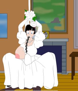 1girls angry angry_expression angry_eyes angry_face angry_symbol angry_vein artist_name belly_bulge big_breasts big_cock big_dick big_penis biting_condom black-haired_female black_hair black_penis blue-eyed_female blue_eyes breast_out breasts cheating cheating_female cheating_wife clenched_teeth clothed clothed_female clothed_female_nude_male condom condom_in_mouth condom_wrapper condom_wrapper_in_mouth condoms cuckold dark-skinned_male dark_skin dragon_ball dragon_ball_super dragon_ball_z earring earrings eyelashes female female_penetrated huge_cock indoor indoors interracial interracial_sex large_cock large_dick large_penis long_cock long_dick long_penis male male/female male_penetrating male_penetrating_female midnightundying_(artist) milf naked naked_male necklace netorare nipples ntr nude nude_male penis ripped_clothing ripped_dress spread_legs squatting squatting_cowgirl_position squatting_position stomach_bulge tape taped_hands thighs torn_clothes torn_clothing torn_dress under_dress unseen_male_face videl wedding_attire wedding_band wedding_dress wedding_gloves wedding_veil white_earring white_earrings white_flower white_flowers white_shoes wife wip womb_bulge