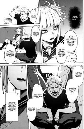 anal anal_sex blowjob breasts comic double_penetration female group group_sex himiko_toga kobaji my_hero_academia threesome