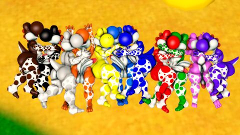 3d anthro ass balls big_ass big_butt black_yoshi blue_yoshi brown_yoshi clothing cyan_yoshi digital_media_(artwork) dr.ivopingasnik genitals green_yoshi group hi_res legwear male male/male mario_(series) mythology nintendo orange_yoshi outdoors penis pink_yoshi purple_yoshi red_yoshi reptile roythepichu scalie sleeping stockings super_mario_bros. white_yoshi yellow_yoshi yoshi