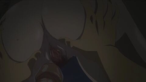 1boy 1girls ass ass_focus ass_grab ass_up female joshi_ochi!_2-kai_kara_onnanoko_ga_futte_kita male pussy screencap spread_pussy uncensored