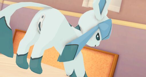 anus female feral feral_only gen_4_pokemon glaceon head_down_ass_up hornierronald_(artist) koikatsu koikatsu_(medium) no_humans pokemon pokemon_(species) pokemon_dppt pokephilia presenting presenting_pussy pussy self_upload