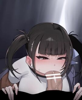1boy 1girls after_deepthroat after_fellatio after_oral all_the_way_to_the_base animated balls balls_deep big_breasts big_penis black_hair blowjob breasts brown_eyes censored censored_penis choker cum cum_in_mouth cum_in_throat cum_inside cum_on_tongue cute deepthroat egirl fat_cock female fringe goddess_of_victory:_nikke huge_cock in_and_out large_penis light-skinned_female light-skinned_male light_skin long_penis longer_than_30_seconds male mouth_full_of_cum no_sound oral pale-skinned_female penis penis_in_mouth pov presenting_cum saliva saliva_trail sliding sliding_down_throat sloppy sloppy_blowjob sloppy_deepthroat sora_(nikke) sucking_penis tagme teenager thick_penis throat_fuck twintails veiny_penis vertical_video video yzr_(yzr99)