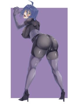 1girls artist_request ass ass_focus bangs big_breasts blush bodysuit boots breasts clitoris elbow_gloves falis_(murder_princess) female female_focus female_only green_eyes happy heel_boots heels high_heel_boots high_heels latex latex_anus latex_armwear latex_bodysuit latex_boots latex_breasts latex_clitoris latex_clothing latex_elbow_gloves latex_gloves latex_legwear latex_long_gloves latex_nipples latex_skin latex_skinsuit latex_stockings latex_suit latex_thigh_highs latex_thighhighs latex_vagina leaning leaning_against_wall leaning_back legwear long_gloves looking_at_viewer looking_back murder_princess nipples open_mouth purple_elbow_gloves purple_gloves purple_hair purple_legwear pussy short_hair skin_tight skin_tight_clothes skin_tight_dress skin_tight_outfit skin_tight_suit skin_tight_thighhighs skintight skintight_bodysuit skintight_clothes skintight_clothing skintight_dress skintight_suit sole_female solo solo_female solo_focus suit teeth tight_clothes tight_clothing tight_fit tongue