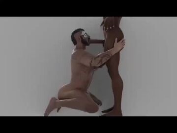 animated beard blowjob dark-skinned_male dark_skin deepthroat gay interracial interracial_sex kano_(mortal_kombat) lord_ace male male_only mortal_kombat mortal_kombat_11 netherrealm_studios no_sound oral oral_sex penis sucking sucking_penis tagme video