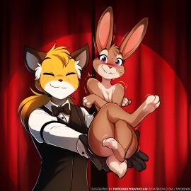 anthro anthro_bunny anthro_on_anthro breasts bunny covering covering_breasts covering_crotch embarrassed embarrassed_exposed_female embarrassed_naked_female embarrassed_nude_female enf female flushed flushed_face flushing flustered flustered_female forced_smile furry furry_female furry_only furry_tail magic magic_trick nervous nervous_expression nervous_face nervous_female nervous_grin nervous_smile nervous_sweat nervous_sweating rabbit shaking sweat sweating trying_to_cover_up twokinds