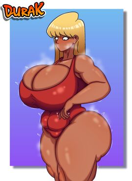 ass big_breasts breasts durak fat fat_ass female female_focus female_only hips komi-san_wa_komyushou_desu komi_shouko swimsuit thick wide_hips