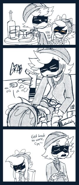 1boy 1girls aggressive angry angry_face annoyed bow broken_glass cyn_(murder_drones) dishes dominant_male female glassware glitch_productions hairbow knocked_out male male/female male_penetrating_female murder_drones n_(murder_drones) penetration poking punishment robot robot_boy robot_girl robot_humanoid simple_background thrusting tie vicious_fiend white_eyes yellow_eyes