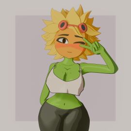big_ass big_breasts big_butt big_thighs breasts cock_hungry female huge_ass huge_breasts huge_butt huge_thighs mike plants_vs._zombies plants_vs_zombies plants_vs_zombies:_heroes pvz pvz_heroes shadow2405 solar_flare_(pvz) yoga_pants