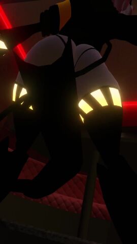femboy gay male male_only n_(murder_drones) robot robot_boy shaking_ass tagme tail twerking video vrchat vrchat_model white_body