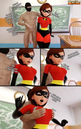 1boy 1girls 2024 3d 3d_model 4koma anonymous_character anonymous_male balls big_balls big_penis blackmail breasts brown_hair child_bearing_hips classroom classroom_setting coercion comic comic_page comic_panel defeated defeated_female defeated_heroine defeated_superheroine dialogue disney elastigirl faceless_character faceless_male female femsub grabbing grabbing_breasts grabbing_from_behind grope grope_from_behind groping groping_breasts groping_from_behind groping_through_clothes helen_parr hourglass_figure hourglass_figured_female huge_cock large_penis male maledom mask masked masked_female molestation off_screen_male_character penis pixar shocked_expression short-haired_female short_hair smitty34 superhero superheroine tagme testicles text the_incredibles three-tone_clothing victorious_villain