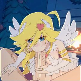 amplected cum_everywhere cum_in_mouth cum_inside deep_blowjob drinking_cum dripping_pussy gigantic_ass gigantic_penis huge_ass huge_balls huge_breasts pumping_cum tagme throbbing_penis video wings