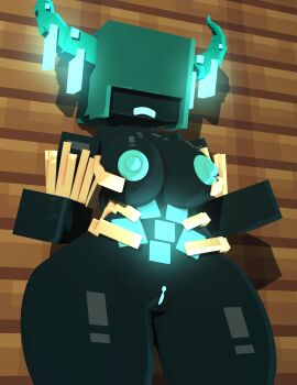 1girls 3d big_breasts blue_body blue_hair bodily_fluids bone breasts coresvoid curvy curvy_body curvy_female curvy_figure digital_media_(artwork) female glowing_genitalia glowing_pussy hair_over_eyes hi_res hidden_eyes horn horny horny_female humanoid mine-imator minecraft monster monster_girl monster_girl_(genre) nipples open_mouth outside posing pussy rule_63 shadow smooth_skin square_head thick_thighs thigh_highs thighs warden_(minecraft) warden_woman_(minecraft) wide_hips