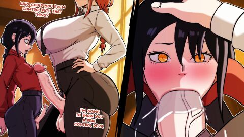 divine_wine makima_(chainsaw_man) nayuta_(chainsaw_man) tagme video