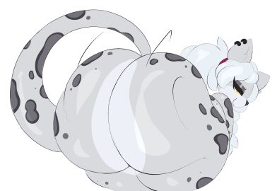 1girls anthro anthro_only arizonathevixen ass ass_focus ass_shake big_ass bubble_ass bubble_butt cheetah cheetah_print chubby chubby_anthro chubby_female female female_only furry furry_only grey_body grey_fur grey_skin huge_ass looking_at_viewer looking_back massive_ass no_humans no_visible_genitalia no_visible_nipples rear_view solo solo_female tagme thick_thighs twerking wide_hips