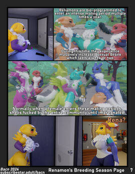 2024 3d 3girls 5boys anthro anthro_on_anthro areola ass bacn balls bandai_namco big_breasts blender_(artwork) blender_cycles blush bottomless breasts canid canine cellphone clothed clothed/nude clothing comic detailed_background dialogue digimon digimon_(species) digimon_tamers digital_media_(artwork) dildo electronics english_text erection female female_anthro female_digimon femboy femboy_on_female forest fox furniture genitals group group_nudity group_sex hi_res impregnation_attempt inside male male/female male_anthro male_digimon male_penetrating male_renamon mammal multiple_boys multiple_males naked nipples nude open_mouth outside outside_sex page_7 page_number penetration penis phone plant presenting presenting_pussy pussy renamon renamon_(bacn) renamon_rika rika_nonaka sex sex_toy smartphone smile spread_legs spreading tail text topless topwear tree vaginal_penetration