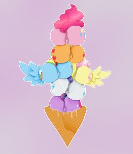 anatomically_correct anatomically_correct_genitalia anatomically_correct_pussy animal_genitalia animal_pussy anus applejack_(mlp) ass ass_focus ass_stack big_ass bodily_fluids cutie_mark earth_pony equid equine equine_anus equine_genitalia equine_pussy female feral fluttershy_(mlp) food friendship_is_magic genital_fluids genitals hasbro horse ice_cream kathepart mammal my_little_pony orange_body orange_fur pegasus pinkie_pie_(mlp) pony pussy pussy_juice rainbow_dash_(mlp) rarity_(mlp) stacked twilight_sparkle_(mlp) unicorn white_body white_fur yellow_body yellow_fur