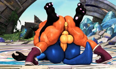 2boys 3d activision anal anthro anthro_male anthro_only anus ass balls commission commissioner_upload crash_(series) crash_bandicoot crossover dr.ivopingasnik furry furry_male furry_only game_freak gay gay_male interspecies lucario male male_only mating_press missionary_position nintendo penis pokemon pokemon_(species) sex source_filmmaker super_smash_bros. super_smash_bros._ultimate unseen_face unseen_male_face video_games