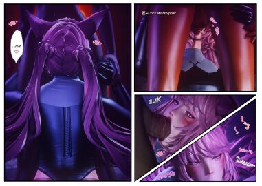 :>= blowjob blowjob_face cat_ears cat_girl catgirl cock_worship fellatio female final_fantasy_xiv game_mechanics gameplay_mechanics gpose_(ffxiv) licking male miqo'te miwwuh nun nun_outfit oral penis servicing_from_below status_effect sucking sucking_penis tagme