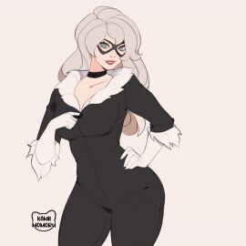 1girls 2024 big_breasts black_cat_(marvel) bodysuit breasts busty choker curvy curvy_female curvy_figure felicia_hardy female gloves green_eyes horny horny_female hourglass_figure kamii_momoru light-skinned_female light_skin long_gloves looking_at_viewer marvel marvel_comics mask masked masked_female no_bra no_panties open_bodysuit open_clothes open_mouth pussy seductive_look seductive_pose shadow skin_tight solo solo_female spider-man_(series) superheroine teasing thick thick_thighs tight_clothes tight_clothing unzipped unzipped_bodysuit vagina voluptuous voluptuous_female white_hair zipper_down zipper_pull_tab