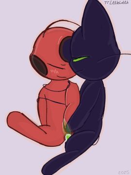 ... blush cat_ears cat_eyes cat_tail closed_eyes cum cum_in_pussy cute female feral green_eyes green_penis ibispaintx kwami littlelilith male male/female miraculous_ladybug plagg plagg_(miraculous_ladybug) sex tail tikki tikki_(miraculous_ladybug) vaginal_penetration vaginal_sex x-ray