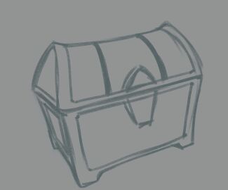 2025 animated anus ass backsack balls ballsack genitals greyscale male male_only mimic mimic_chest monochrome rajii sharp_teeth simple_background solo spread_anus spreading stuck_in_a_box stuck_in_object teeth tentacle