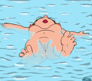 animated backstroke barefoot breasts chubby_female cаrtoon family_guy feet female glasses guido_l lips meg_griffin nipples nude pussy red_lipstick skinny_dipping soles splashing swimming sеxy teenage_female teenager vagina water