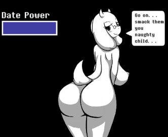 2d ass big_ass english_text female jonfawkes milf talking talking_to_viewer text thick_thighs toriel undertale undertale_(series)