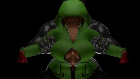 1boy 1girls 3d 3d_animation 3d_model alternate_version_at_source alternate_version_available animated big_breasts black_sclera brown_hair chara go_d_kick red_eyes red_gloves rosy_cheeks rough_sex short_hair storyshift_chara tagme undertale vaginal_penetration vaginal_sex video