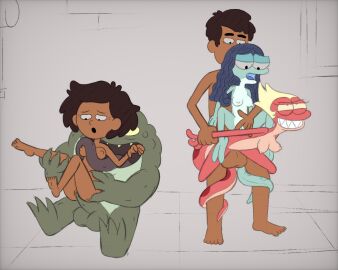 1boy 1girls 2boys 2girls 3girls adullperson amphibia amphibia_(series) amphibian anthro anthro_on_human bee_boonchuy captain_grime color color_edit colored colored_sketch colorshun disney disney_channel female general_yunan human_on_anthro interspecies lady_olivia male mr._boonchuy mrs._boonchuy newt orgy oum_boonchuy pussy size_difference toad vaginal_penetration yunan