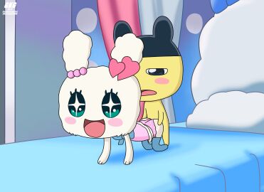 1boy 1boy1girl 1girls 2025 ass blush blush_stickers butt female female_penetrated gkg lovelitchi male male/female male_penetrating mametchi no_humans non-human non-human_only pussy tagme tamagotchi tongue tongue_out vaginal_penetration vaginal_sex