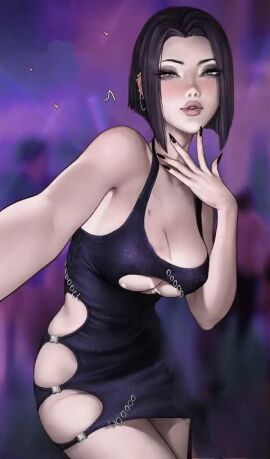 ai_generated animated aroma_sensei raven_(dc) tagme video