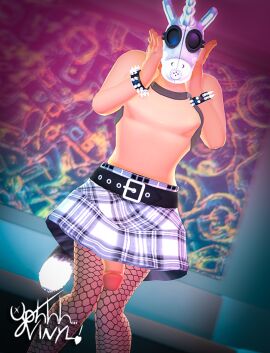 1boy 3d femboy girly male penis penis_under_clothes pyro_(team_fortress_2) sfm skirt solo source_filmmaker team_fortress_2 ughhh..._vinyl!