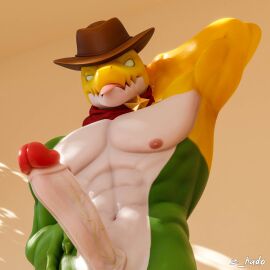 1boy 2024 3d 3d_model abs anthro anthro_focus anthro_only anthro_solo athletic athletic_anthro athletic_male crocodile crocodilian crocodylid digital_media_(artwork) erect_penis erection glitch_productions gummigoo_(the_amazing_digital_circus) gummigoo_(valorlynz) gummy_(food) gummy_creature hat headgear headwear humanoid_genitalia humanoid_penis living_candy living_food looking_at_viewer male male_anthro male_focus male_only nipples nude nude_male pecs pectorals penis reptile reptile_humanoid smile smiley_face solo solo_anthro solo_focus solo_in_panel solo_male the_amazing_digital_circus vein veiny_penis z_hado