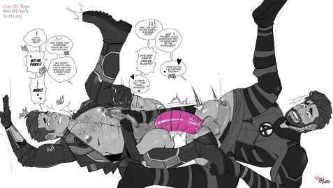 abs anal anal_insertion ant-man ant-man_(series) avengers balls beard big_pecs bodysuit boner clothing cum dildo dildo_in_ass dildo_insertion dildo_sharing doctor_strange_in_the_multiverse_of_madness double_dildo erect_penis erection facial_hair fantastic_four foreskin gay hairy hairy_chest hairy_male hand_on_penis handjob holding_penis kinktober kinktober_2024 legs_up male male_focus male_only marvel marvel_cinematic_universe marvel_comics moaning moaning_in_pleasure mr_fantastic muscular muscular_male nipples pecs penis reed_richards scott_lang sex_toy sex_toy_in_ass sex_toy_insertion sex_toy_penetration sex_toys soynutts spread_legs too_big toys uncircumcised uncut yaoi