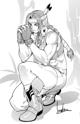 1girls alluring athletic athletic_female big_breasts boots bowalia breasts female female_abs fingerless_gloves fit fit_female julia_chang monochrome namco necklace shirt skirt tekken tekken_7 tekken_tag_tournament_2