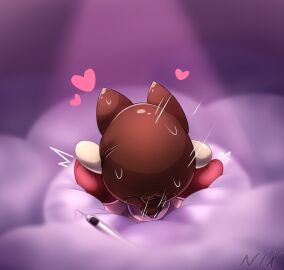 ass asshole female kirby kirby_(series) magolor nixkirb18 pussy waddling_head