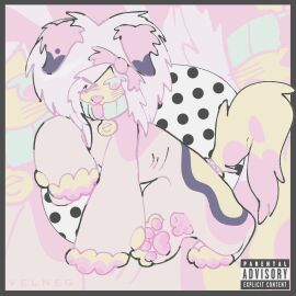 balls canine dog_collar feral feral_genetalia furry knotted_penis male penis sitting sparkledog