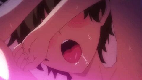 1boy animated blush brown_hair cute_boy imaizumi_(imaizumin-chi) imaizumin-chi_wa_douyara_gal_no_tamariba_ni_natteru_rashii imaizumin_keita male nori5rou sex tongue_out