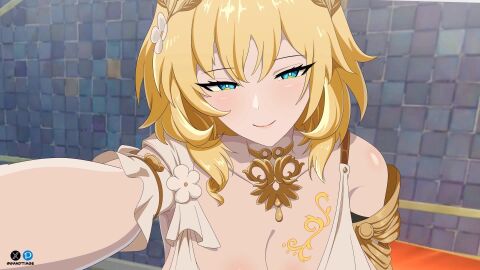 1girls 2d 2d_animation aglaea_(honkai:_star_rail) animated big_ass big_breasts big_butt big_penis blonde_hair breasts caelus_(honkai:_star_rail) cum cum_in_ass cum_in_mouth cum_in_pussy cum_inside female nude nude_female oral orgasm original penis sandtiage sound squirting tagme video