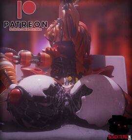 3d 3d_model ass asshole back_view big_ass blackterio blender blender_(software) blender_cycles bottomless clown clown_girl cosmic_trance cum cum_in_ass cum_in_pussy cum_inside cum_on_ass cum_on_body female five_nights_at_freddy's five_nights_at_freddy's:_sister_location fnaf nude nude_female patreon patreon_logo pussy robot_female robot_girl robot_humanoid scrap_baby scrap_baby_(cosmic_trance) scrap_baby_(fnaf) skirt solo thick_thighs thighs vagina