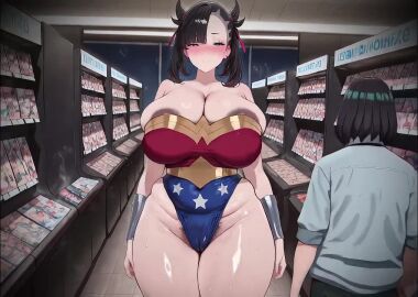 ai_assisted ai_generated anal anal_sex animated blowjob breasts cameltoe dark-skinned_male fat_male fellatio female gangbang gigantic_breasts group_sex hairy_pussy high_heels huge_breasts male marnie_(pokemon) mary_(pokemon) plump plumpart pokemon pubic_hair puffy_areola pussy sex sex_from_behind tagme ugly_bastard vaginal_penetration video wonder_woman_(cosplay)
