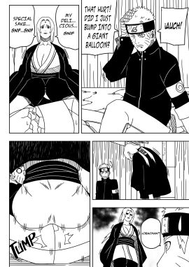 1boy 1girls accident accidental_circumstance angry ass ass_focus big_breasts black_and_white boner bottle breasts busty comic cowgirl_position drink english_text erect_penis erection erection_under_clothes female huge_breasts male male/female mature mature_female milf monochrome naruto naruto:_the_last naruto_(series) naruto_shippuden ninrubio oppai penis sake sake_bottle sitting sitting_on_lap sitting_on_penis sitting_on_person speech_bubble story suggestive text translated tsunade unaware uzumaki_naruto voluptuous voluptuous_female