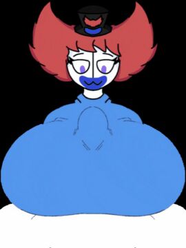 1boy 1girls 2d 2d_(artwork) 2d_animation 2d_artwork animated animated_gif balls beat_banger big_breasts big_penis boobjob breasts character_request clothed_female_nude_male clown clown_girl duo female female_focus gif huge_breasts huge_cock male male/female male_on_female male_pov paizuri paizuri_under_clothes penis straight toriel_beat_banger white-skinned_female white_body white_skin white_skinned_female white_skinned_male