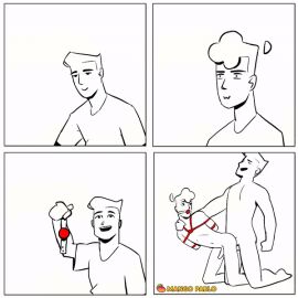 animated ball_gag ball_gag_unused foreskin fully_clothed fully_clothed_male fully_inside fully_naked fully_nude fully_retracted_foreskin gag gag_bondage gagged gagged_male gagging gay gay_anal gay_male gay_sex gift hand_on_shoulder kneeling kneeling_on_ground kneeling_position looking_at_partner looking_back male male/male male_focus male_only male_penetrated male_penetrating male_penetrating_male mango_pablo monochrome monochrome_background on_knee on_knees penis retracted_foreskin rope rope_bondage rope_gag rope_harness ropes thrusting thrusting_forward thrusting_into_ass tied tied_arms tied_hands tied_up uncircumcised