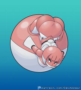 android ass ass_up bent_over dex_appeal female generation_1_pokemon leaning_forward nintendo nipples no_humans nude nude_female pokemon pokemon_(species) pokemorph red_body robot robot_girl robot_humanoid robot_joints unusual_anatomy voltorb